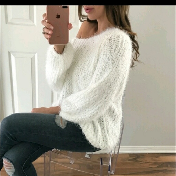 mrsalliexo | Sweaters | Pol Brand Fuzzy 